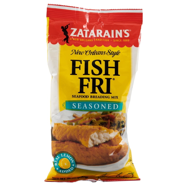 kaz① fish小粒15kg Zatarain's Kosher Seasoned Fish Fri, 10 oz Bag, New Orleans Style