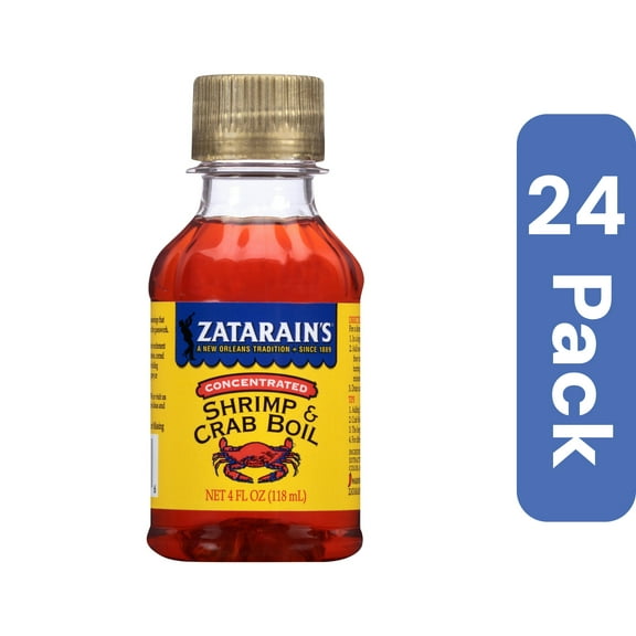 Zatarain's Liquid Crab Boil Seasoning 4 oz (Pack Of 24)
