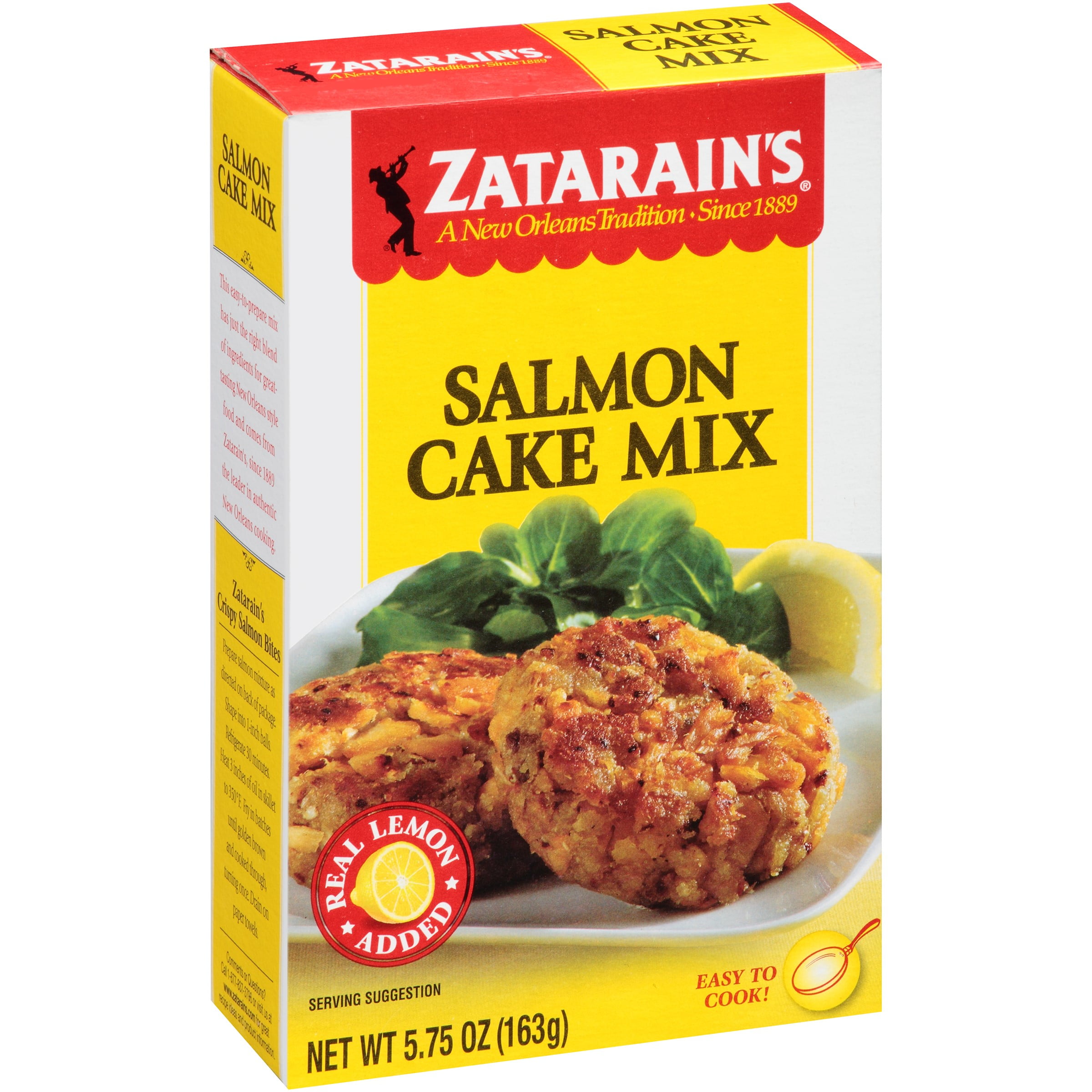 Zatarain's New Orleans Style Salmon Cake Mix, 5.75 Oz