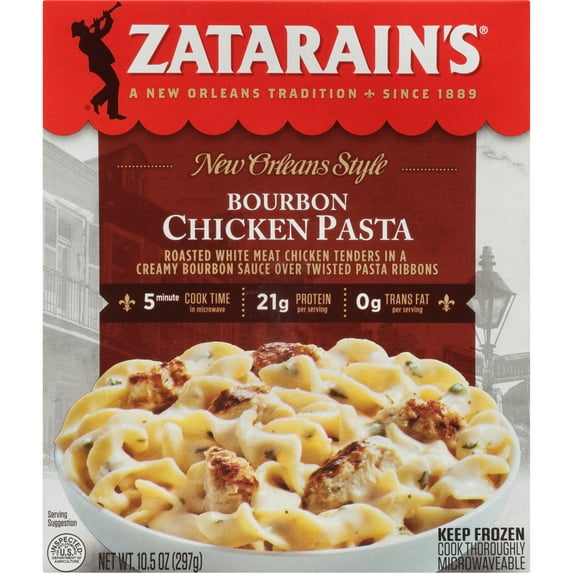 Zatarain's No Artificial Flavors Bourbon Chicken Pasta, 10.5 oz Box