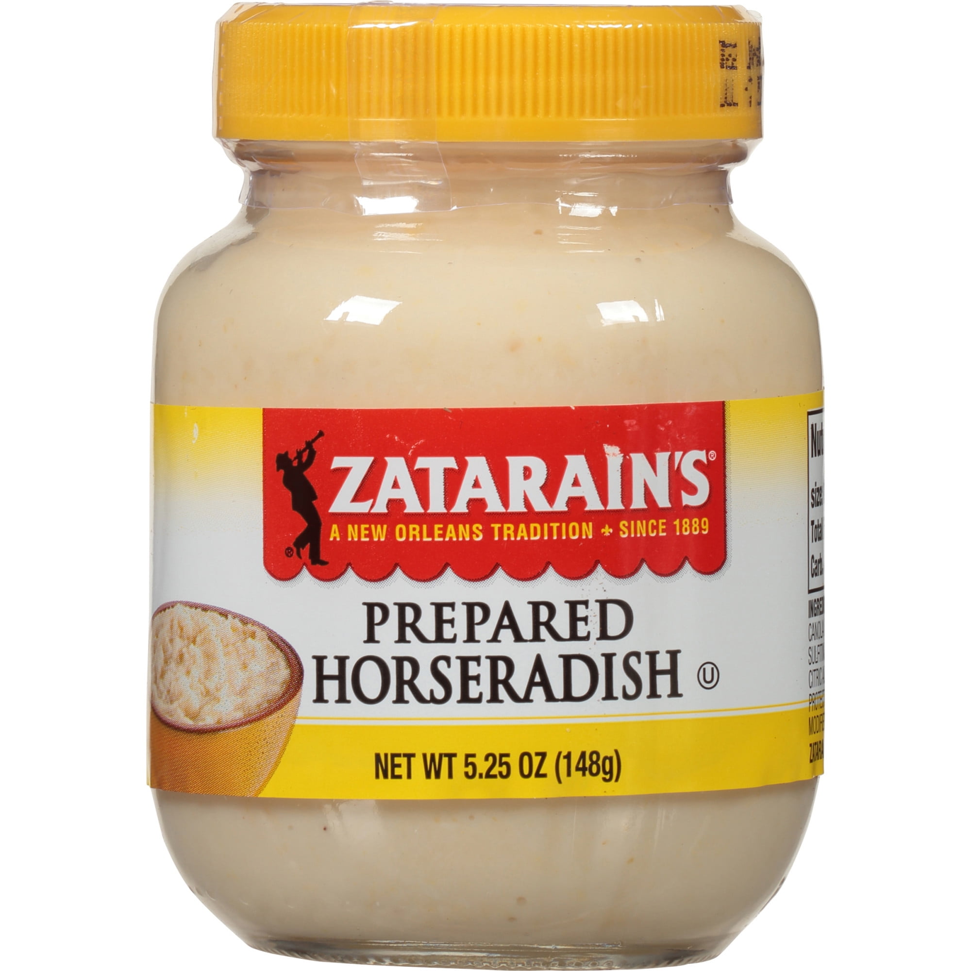 Zatarain's NonGMO Kosher Horseradish, 5.25 oz Jar