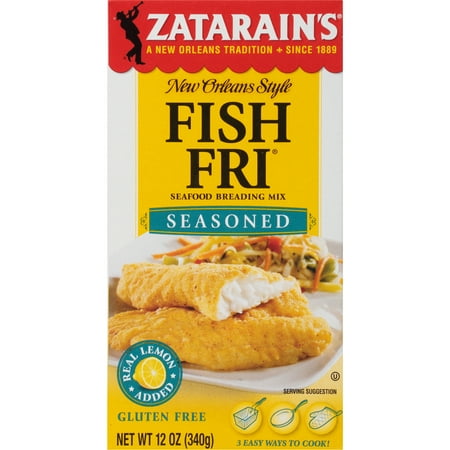 Zatarain's Gluten Free Seasoned Fish Fri, 12 oz Box
