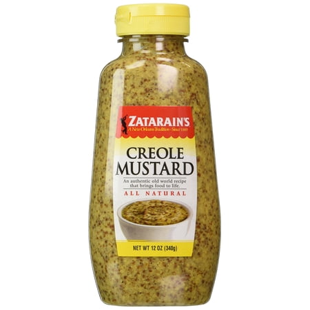 Zatarains Creole Mustard 12 Oz Squeeze, 2 Pack