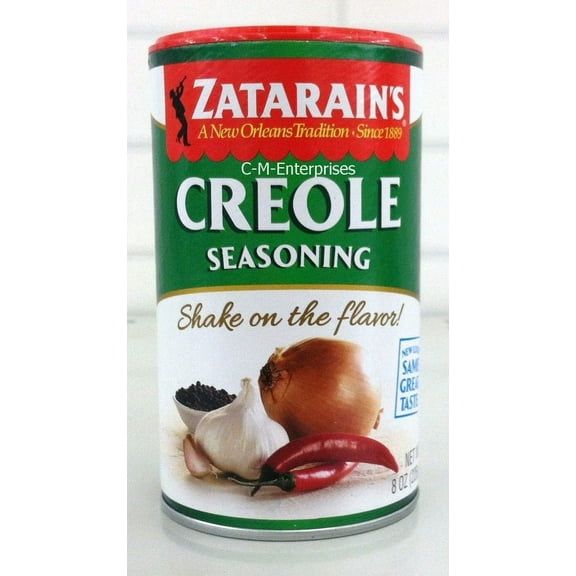 Zatarains New Orleans Traditional Creole Seasoning - 8 Oz. (Pack of 3) C52