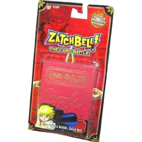 Zatch Bell The Gathering Storm Zatch's Red Spell Book Set (Red Card)