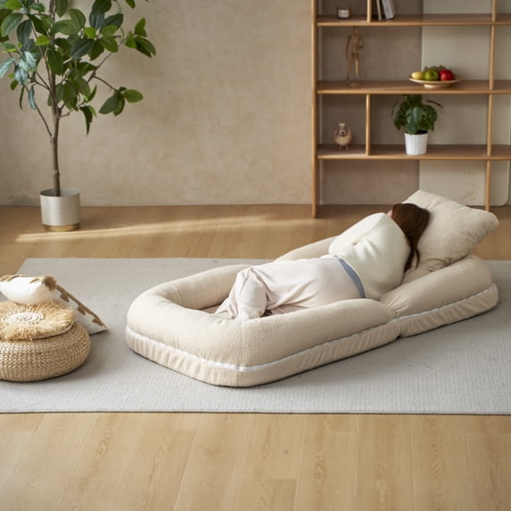 Zateety Triple Fold Down Sofa Bed