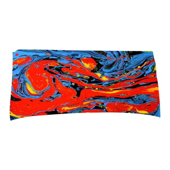 Zatoumnr 30"x60" Square Microfiber Beach Towel, Lightweight and Absorbent, Sandproof Blanket, Ideal for Travel, Swimming, and Beach