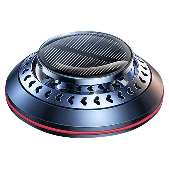 Zatoumnr 4pcs Solar Car Aromatherapy In Light Rotation, Lasting Aroma Car Interior Decor 4*5ML Cologne Essential Oil Set Scented Car Gift Aromatherapy Essential Oil Diffuser