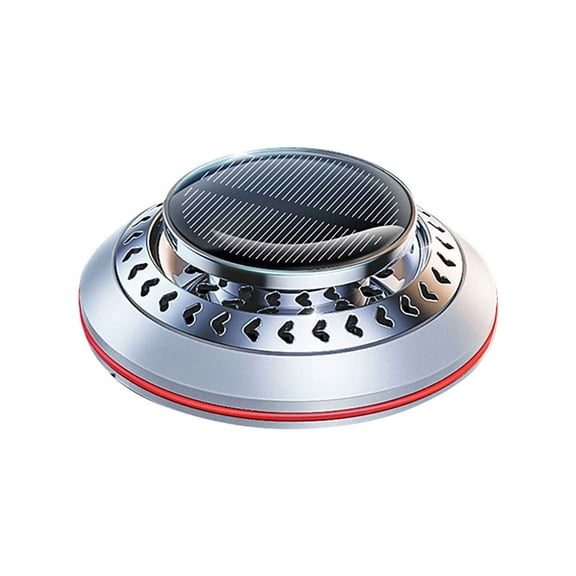 Zatoumnr 4pcs Solar Car Aromatherapy In Light Rotation, Lasting Aroma Car Interior Decor 4*5ML Cologne Essential Oil Set Scented Car Gift Aromatherapy Essential Oil Diffuser