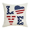 thumbnail image 1 of Zatoumnr 4th Of July Cushion Covers , Stars American Flag Patriotic Cushion Covers, 4th Of July Decor For For Sofa Bedroom Home Decor Memorial Day Decorations Party Supplies, 1 of 6