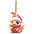 thumbnail image 1 of Zatoumnr Acrylic Flat Pendant Christmas Decorations, Cute Pink Dragon Car Pendant, Set of 1 Christmas Decorations Indoor Outdoor Christmas Gifts for Women Men Family, 1 of 8