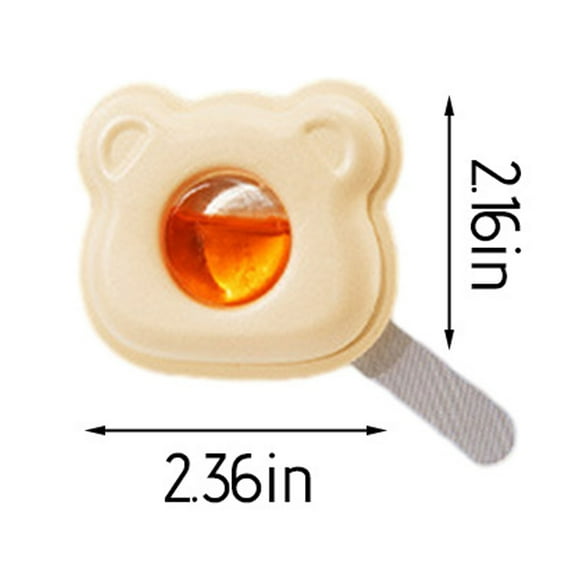 Zatoumnr Aromatherapy Toilet Seat Household Thickened Folding Toilet Seat 1 Aromatherapy Bead Portable Handle Toilet Cover All Seasons (60ml)