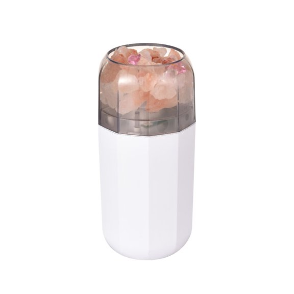 Zatoumnr Crystal Mine Humidifier Night Desktop Mute Hydration Aromatherapy Diffuser Cool Mist Humidifier for Bedroom