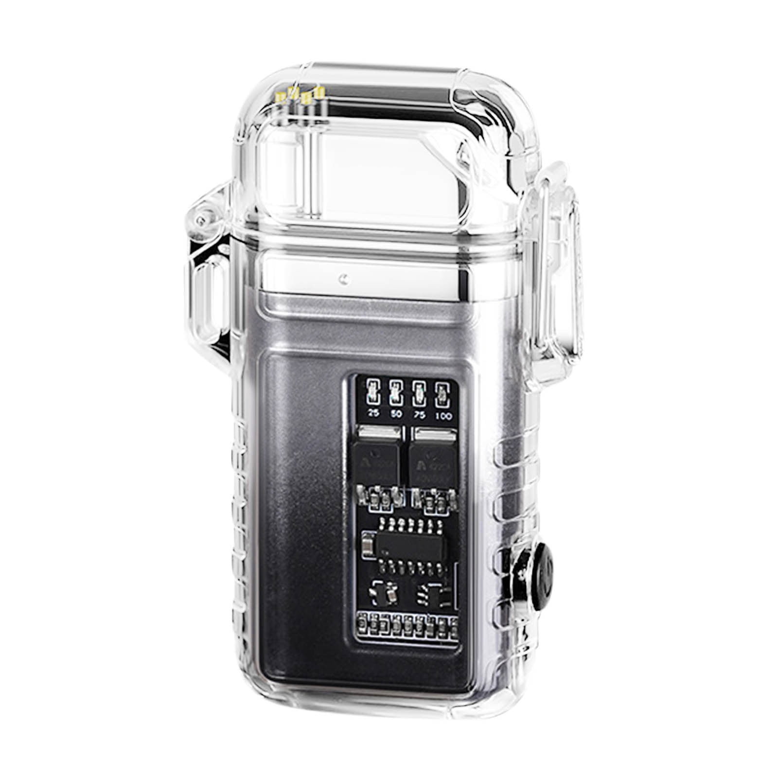 TFA Dostmann Electric Arc Stick Lighter - USB Rechargeable, Flexible Neck, Windproof Flame-Free Lighter
