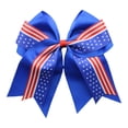 thumbnail image 1 of Zatoumnr Girls American Flag Hair Bow Hair Clips Independence Day Hair Scrunchies Patriotic Fashion Holiday Independence Day Hair Accessories Hairpins Barrette for Girls Hair Bows Hairgrips, 1 of 1