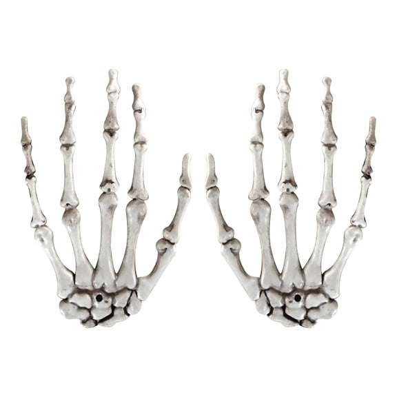 Zatoumnr Halloween Skeleton Skeleton Hand Ghost House Bar Room Escape Terror Decoration Prop Ghost Hand Witch Hand Festival House Props Decor Party Supplies