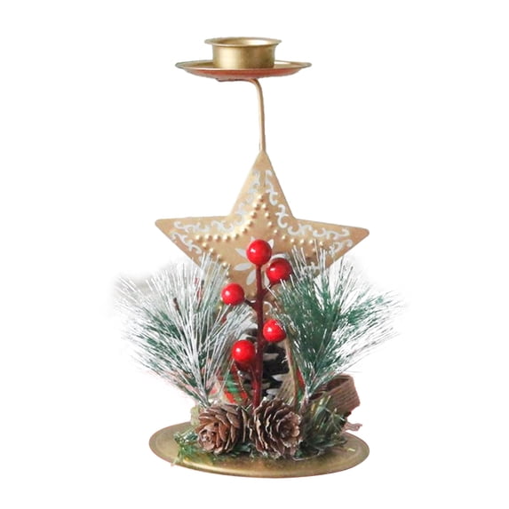 Zatoumnr Metal Christmas Tree Tealight Candle Holder, Iron Tea Light Set, Adds a Warm Glow to Your Seasonal Decor Party Holiday Supplies