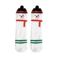 thumbnail image 1 of Zatoumnr Mid-tube Thickened Coral Fleece Socks, Casual Solid Color Home Socks for Christmas and Winter Christmas Holiday Gifts Decorations Party Holiday Supplies, 1 of 9