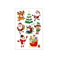 thumbnail image 1 of Zatoumnr Snowman Water Sticker for Christmas Candles, Theme Activity Mood Decoration, Ultra Light Water Transfer Tattoos Party Holiday Supplies, 1 of 4