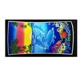 thumbnail image 1 of Zatoumnr Super Lightweight Colorful Microfiber Beach Towel, 28x55 Inch, Underwater Print Pattern, Sandproof, Ideal for Travel and Swimming Pool, 1 of 5