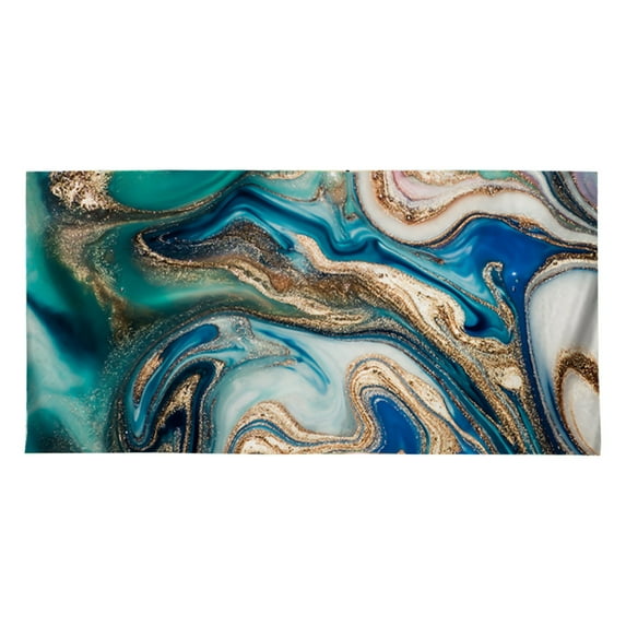 Zatoumnr Super Lightweight Microfiber Beach Towel, 31.56x62.99 Inch, Special Pattern Bath Towel, Sandproof Beach Blanket, Multi-Purpose for Travel, Swimming, Pool, Camping, and Yoga