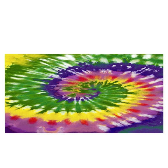 Zatoumnr Super Lightweight Tie-Dye Print Microfiber Towel, 30x60 Inches, Sandproof Beach Blanket, Versatile for Travel, Swimming, and Beach