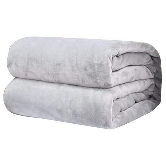 Zatoumnr Super Soft Warm Micro Plush Fleece Blanket Throw Rug Sofa Bedding Cozy Bath Sheet Perfect for Daily Use Bathroom Shower Towels