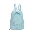 thumbnail image 1 of Zatoumnr Swimming Backpack with Dry and Wet Compartments, Men and Women Fitness and Sports Bag, Travel Bag for Beach and Outdoor Activities, 1 of 7
