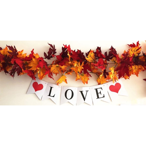 Zatoumnr Thanksgiving Festival Wreath with Maple Leaf Lights, Bar Decoration, Autumn Themed Lighting Christmas Holiday Gifts Decorations Party Holiday Supplies