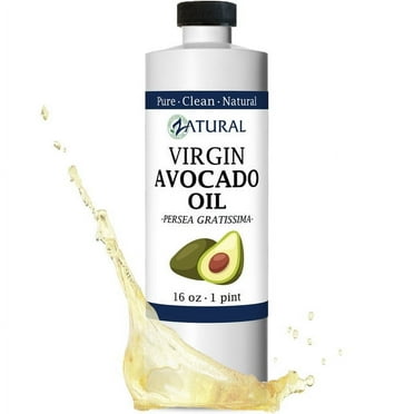 Zatural Avocado Oil - 100% Pure, Organic, Cold-Pressed, Non-GMO, Food & Therapeutic Grade, 16 oz