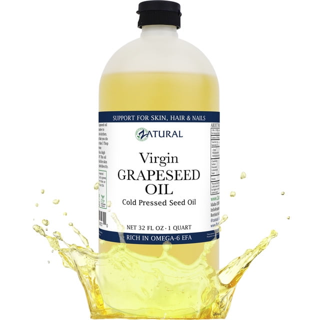 GrapeSeed Oil-Cold Pressed, Virgin, Undiluted, 100% Pure
