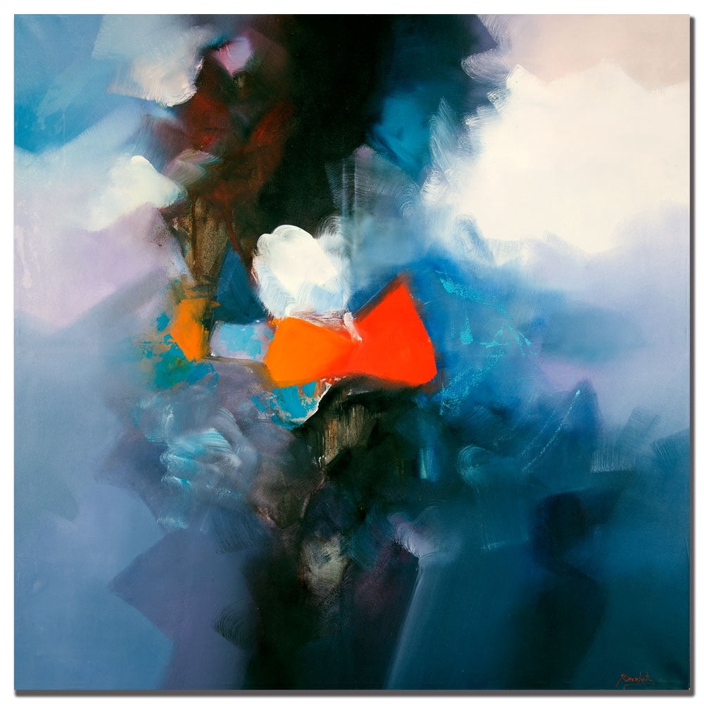 Zavaleta 'Abstract V' Canvas Art