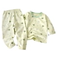 thumbnail image 1 of Zaveiop Fall Outfits for Toddler Girl Boy Long Sleeve Top and Long Pants Set Toddler Sweatsuits Size 3-4 Years, 1 of 7