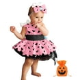 thumbnail image 1 of Zaveiop Infant Baby Toddler Girl Halloween Party Dress Up Age Outfit with Headband Size 6-9 Months, 1 of 4