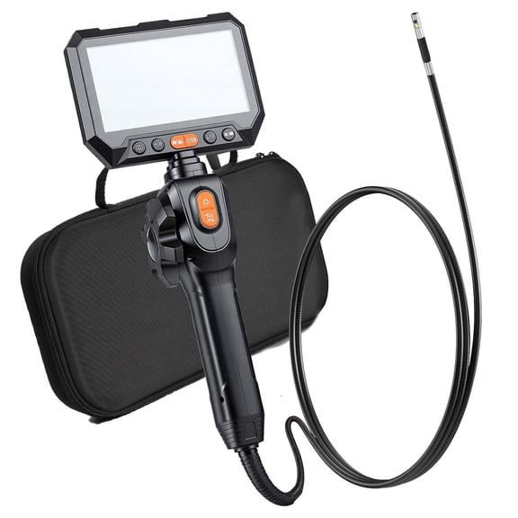 Zaverox 1080P Dual Lens Flexible Industrial Inspection Endoscope Camera