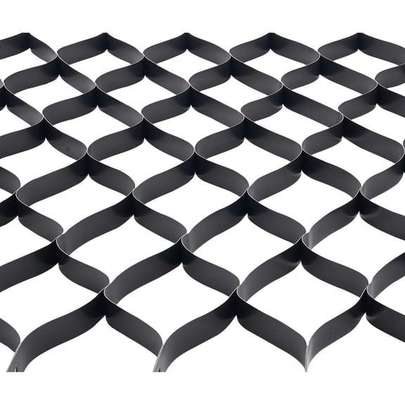 Zaverox 2 Inch Depth Permeable Gravel Grid, 26.87ft x 3.94ft (8200x1200mm) 1880 LBS/Sq Ft Geo Grid for Driveway Stabilization, Garden & RV Parking