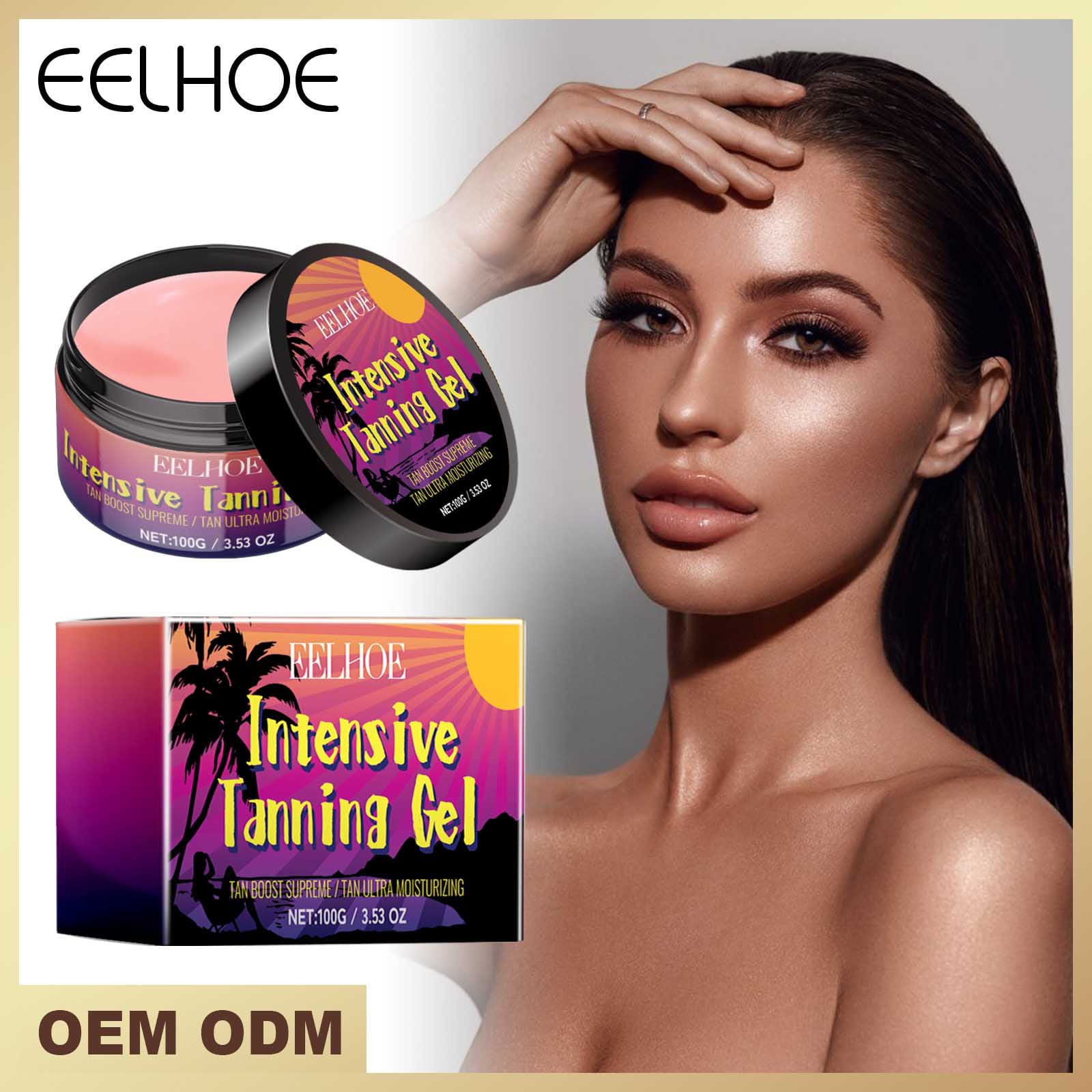 Zawou Dark Tanning Luxury Gel Peaches Tanning Accelerator Sun And