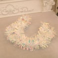thumbnail image 1 of Zawou Tinsel Garland Christmas Decoration Blue Holiday Strips Shiny Metallic Tree Ornament Party Décor, 1 of 3