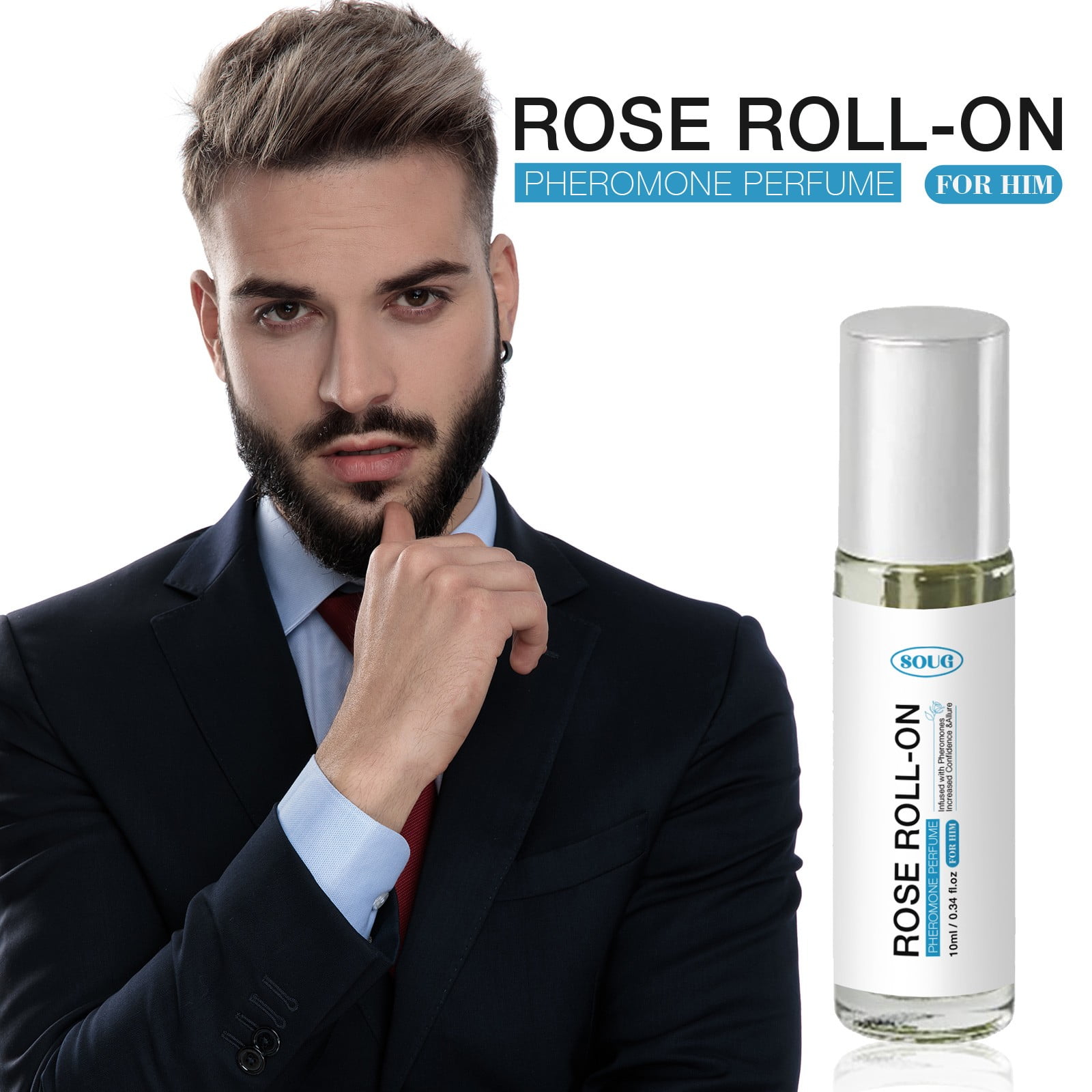 Zawou Valentine's Day Perfume Oil For Him 10ml,Mothers Day Birthday