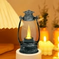 thumbnail image 1 of Zawou Vintage-Style Mini LED Oil Lamp Candle, Battery-Powered Ambient Light for Holiday Tables, Christmas Tree, or Indoor Night Decoration, 1 of 6