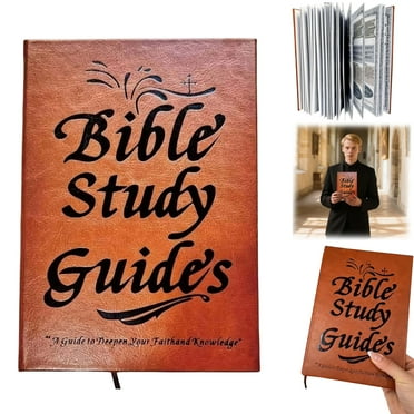 Zawus 66 Page Bible Study Guide, Daily Devotional Journal in a Year Study Long Plan for Womens, A5 PU Leather Cover Daily Scripture Quotes Faith-Based Notebook, Strengthens Faith Prayer Reflections