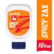 Zaxbys Spicy Zax Sauce, Restaurant Chicken Dipping Sauce, 16 fl oz
