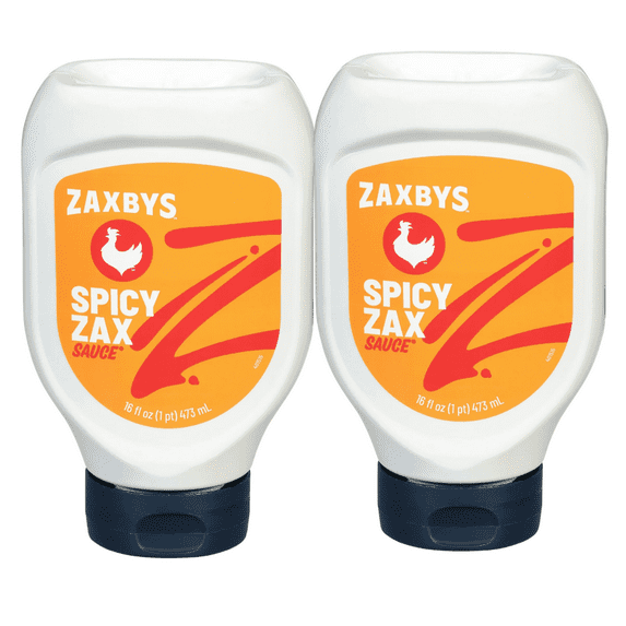 Zaxby's Spicy Zax Sauce, 16 fl oz (Pack of 2)