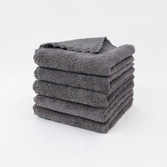 Zaxius Microfiber Cleaning Cloth - Pack of 1 Microfiber Towel Highly Absorbent Cleaning Rags Microfiber Towels Microfiber Rags Streak-Free Cleaning Cloths for Car Kitchen Home Office Lint Free Cloth