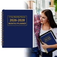 thumbnail image 1 of Zaxius Monthly Planner 2026-2028, Sewing Binding, Soft Cover, Large Monthly Personal Planner for Plan, Study and Schedule, 1 of 6