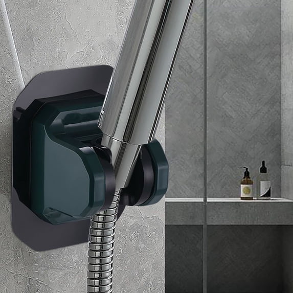 Zaxius Self Adhesive Shower Head Holder-Adjustable Handheld Shower Holder NO Drilling Wall Mount Waterproof