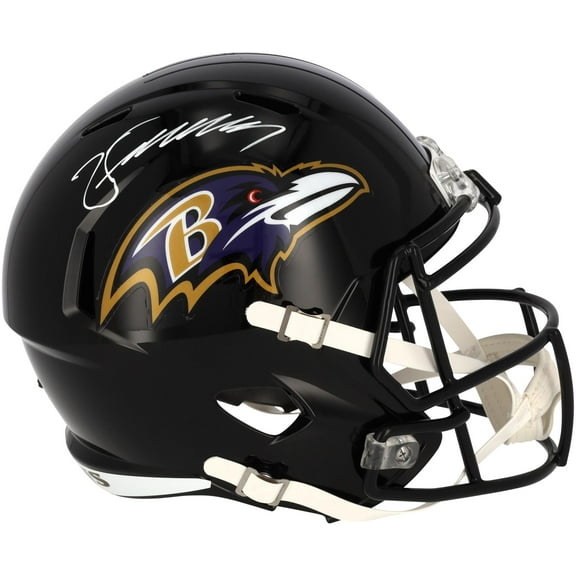Zay Flowers Baltimore Ravens Autographed Speed Replica Helmet - Fanatics Authentic Certified