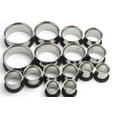 thumbnail image 1 of Zaya Body Jewelry 16pc 00g 7/16 1/2 9/16 5/8 3/4 7/8 1 Inch Plugs Ear Stretching Kit Steel Tunnels Gauges, 1 of 2