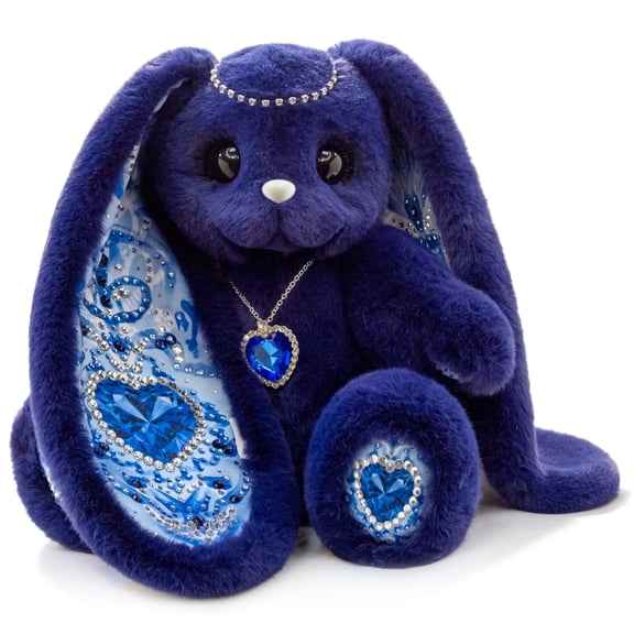 Zaykutie Ocean Heart 13", 1 of 15, Limited edition, Collectible, Stuffed bunny toy, Handmade