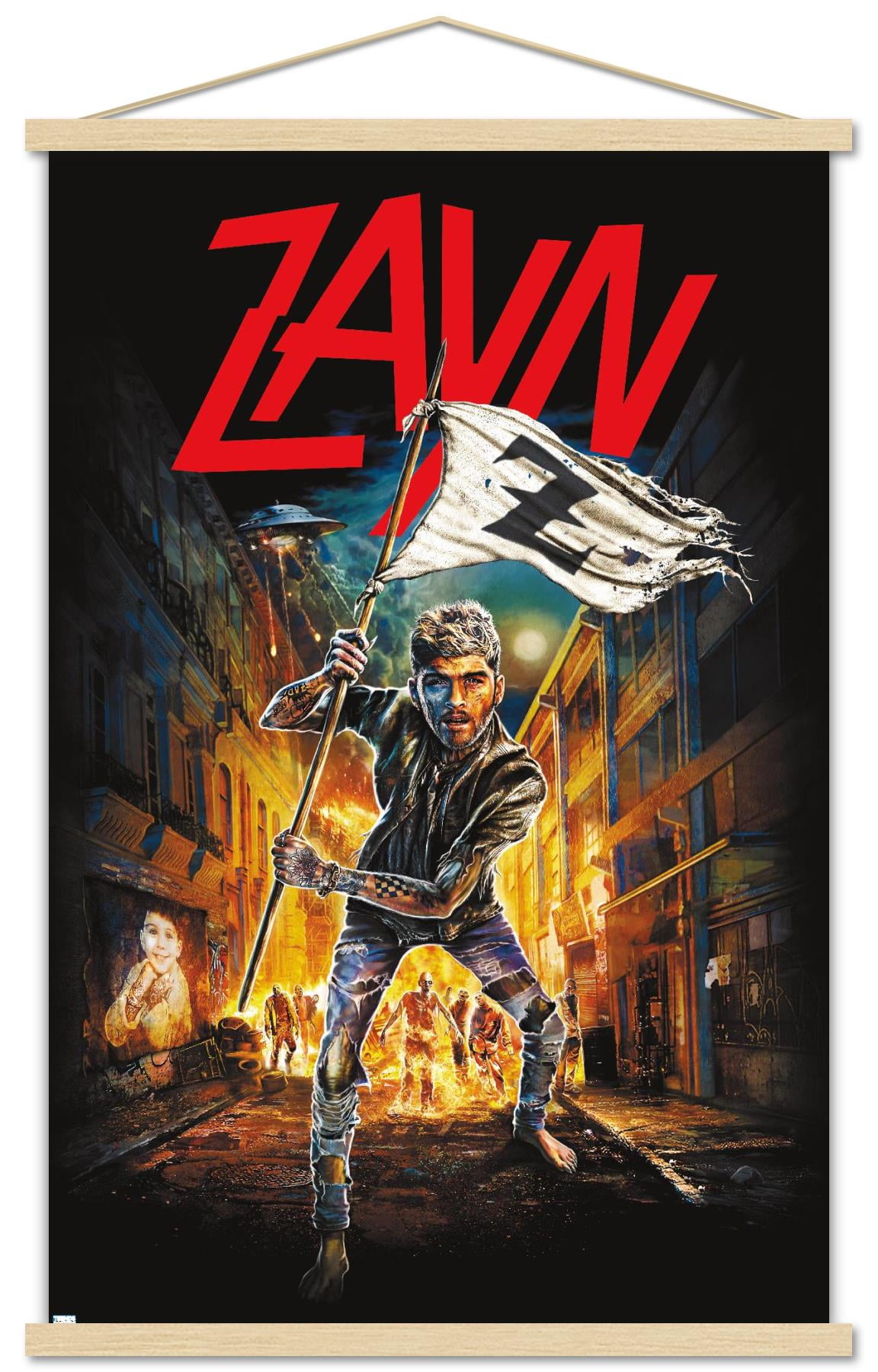 Zayn - Flag Wall Poster, 22.375